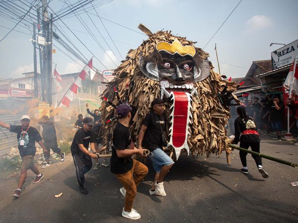 Ogoh-Ogoh hingga Seni Tradisi Meriahkan Kirab Budaya Nusantara di Sleman