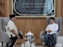 Maruf Amin Dukung Rencana Prabowo Bangun Pusat Pengelola Dana Umat di Thamrin