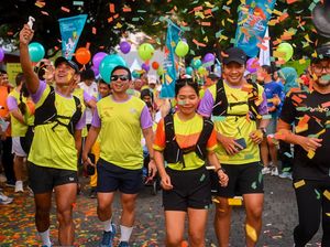 Ribuan Pelari Ikuti Community Run Jelang Wondr ITB Ultra Marathon Ribuan Pelari Ikuti Community Run Jelang Wondr ITB Ultra Marathon
