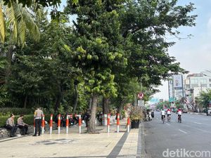 Jalan Embong Malang Surabaya Kembali Dibuka Usai Tawuran Mencekam