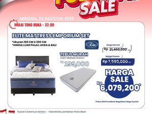 Lebih Murah! Beli Tempat Tidur di Transmart Full Day Sale Hemat Jutaan Rupiah Lebih Murah! Beli Tempat Tidur di Transmart Full Day Sale Hemat Jutaan Rupiah