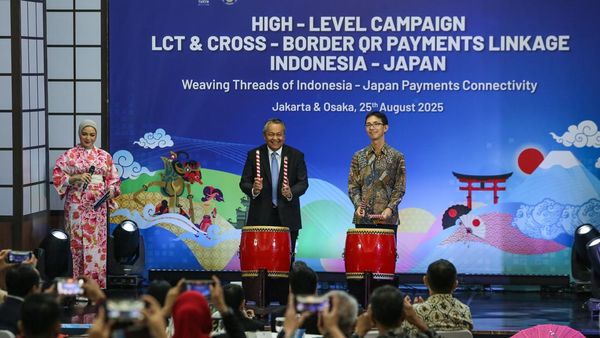 BI Resmi Luncurkan QRIS Antarnegara Indonesia-Jepang