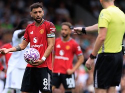 Saat Bruno Fernandes Kesal dengan Wasit Sebelum Penaltinya Melayang