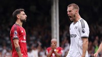 Momen itu bikin skor tetap 0-0-, MU gagal unggul atas Fulham. (Foto: Catherine Ivill - AMA/Getty Images)