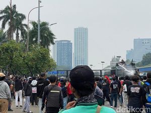 Keos, Massa Demo 25 Agustus di DPR Dipukul Mundur ke Semanggi