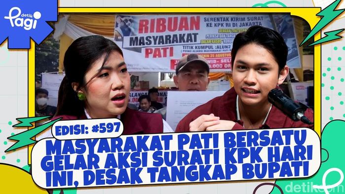 Video: Masyarakat Pati Bersatu Gelar Aksi Surati KPK Hari Ini, Desak Tangkap Bupati
