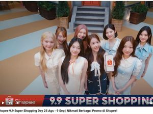 Wajib Nonton! Hearts2Hearts Ramaikan Iklan Shopee 9.9 Super Shopping Day