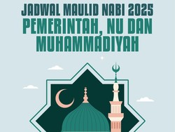 Jadwal Maulid Nabi 2025 Pemerintah, NU dan Muhammadiyah