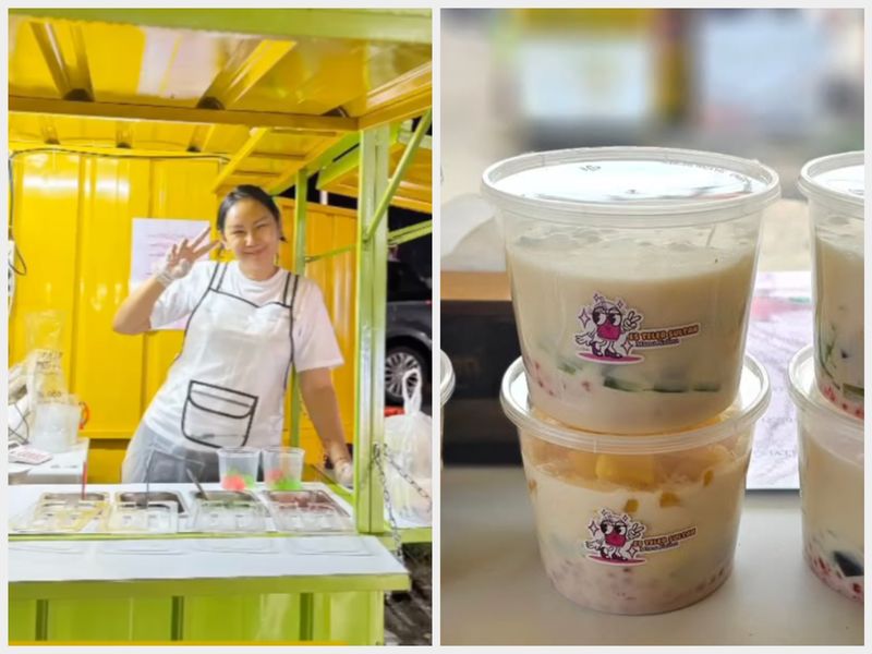 Kalina Ocktaranny Jualan Es Teler, Patok Harga mulai Rp 13 Ribu Saja