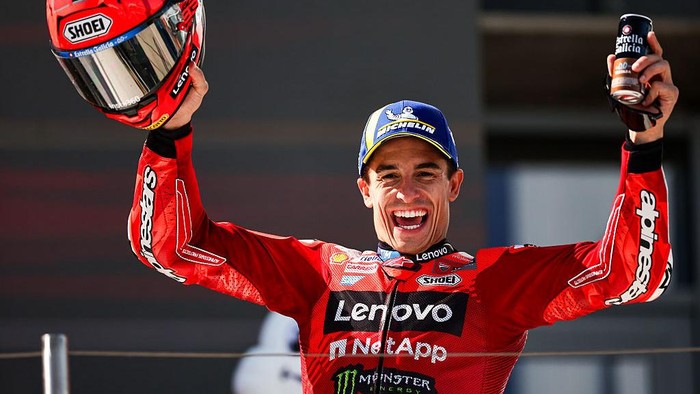 Marc Marquez mencetak rekor poin di MotoGP. (Foto: Getty Images/Qian Jun/MB Media) Marc Marquez mencetak rekor poin di MotoGP. (Foto: Getty Images/Qian Jun/MB Media)