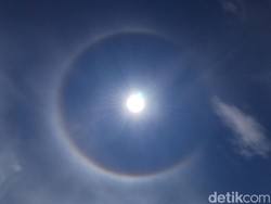 Muncul Fenomena Halo Matahari di Langit Batam, Ini Penjelasan BMKG