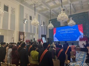 Prabowo Apresiasi Tokoh Penerima Tanda Kehormatan: Terima Kasih Pengabdiannya