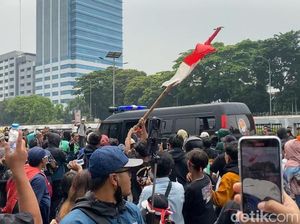 Penampakan Terkini Demo 25 Agustus di Depan DPR