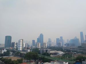 Udara Jakarta Terpantau Tidak Sehat Pagi Ini Udara Jakarta Terpantau Tidak Sehat Pagi Ini
