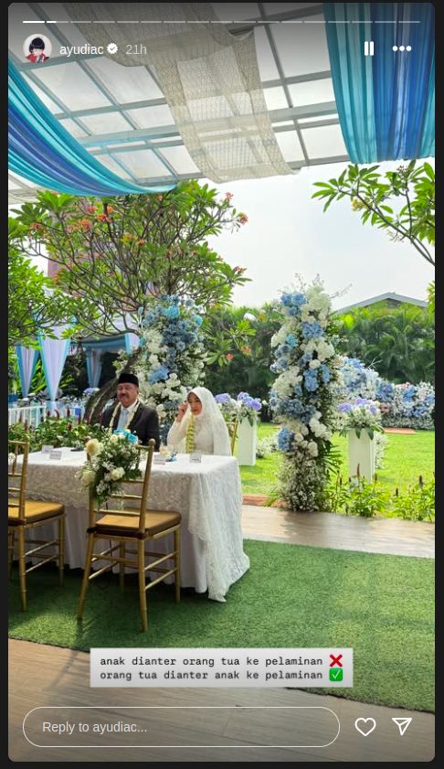 Momen Ibu Ayudia Nikah Lagi