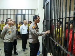 Pastikan Pemenuhan HAM, Polda Riau Cek Tahanan di Polres Meranti