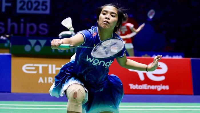 Gregoria Mariska Tunjung kandas di Babak 16 Besar Kejuaraan Dunia BWF 2025 (Dok. PP PBSI) Gregoria Mariska Tunjung kandas di Babak 16 Besar Kejuaraan Dunia BWF 2025 (Dok. PP PBSI)