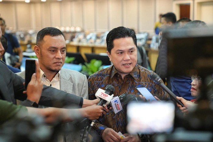 Ketua Umum PSSI Erick Thohir menyampaikan penghargaan setinggi-tingginya kepada Komisi X dan Komisi XIII DPR RI atas langkah cepat dan dukungan penuh menyetujui proses naturalisasi lima pesepakbola dalam Rapat Kerja Bersama yang digelar di Gedung DPR/MPR, Senayan, Jakarta, Selasa (26/8).