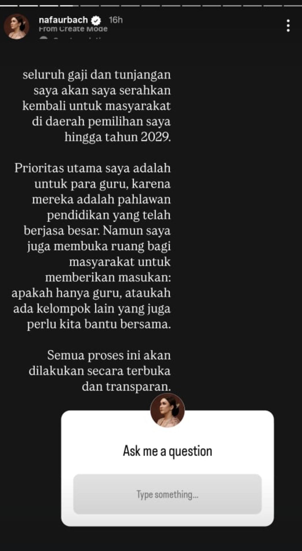 Kontroversi Tunjangan Rumah DPR, Nafa Urbach