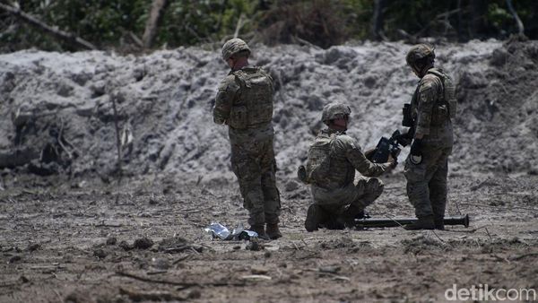 Latihan Penembakan Rudal Jarak Dekat Super Garuda Shield 2025 di OKU