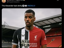 Meme Kocak Newcastle Vs Liverpool yang Kini Jadi Derby Isak
