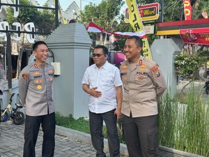 Kapolres Kediri Kota dan Kabupaten Kompak Jaga Kondusivitas Wilayah