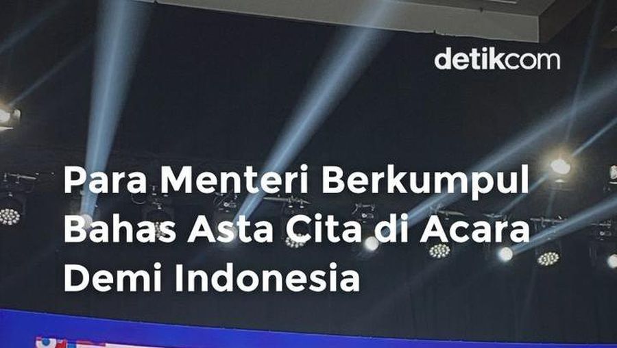Video: Para Menteri Bahas Asta Cita di Acara Demi Indonesia 