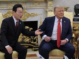 Di Hadapan Presiden Korsel, Trump Sebut Ingin Bertemu Lagi dengan Kim Jong Un Di Hadapan Presiden Korsel, Trump Sebut Ingin Bertemu Lagi dengan Kim Jong Un