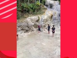 Viral Sungai di Jogja Dikuras gegara Gelang Emas Wisatawan Hilang, Ini Faktanya