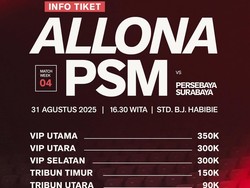 Penjualan Tiket PSM Vs Persebaya Dibuka, Cek Harga dan Cara Belinya