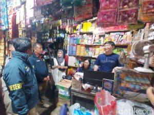 Sidak Pasar Tradisional, Polda Sumsel Temukan Suplai Beras SPHP Terhenti