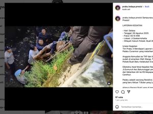 Takut Dihajar Warga, Maling Motor di Bandung Nekat Lompat ke Sungai