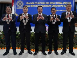 Unud Lantik 4 Wakil Rektor Baru, Diharapkan Dapat Ciptakan Inovasi