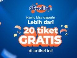 20 Tiket Konser GRATIS Buat detikers!
