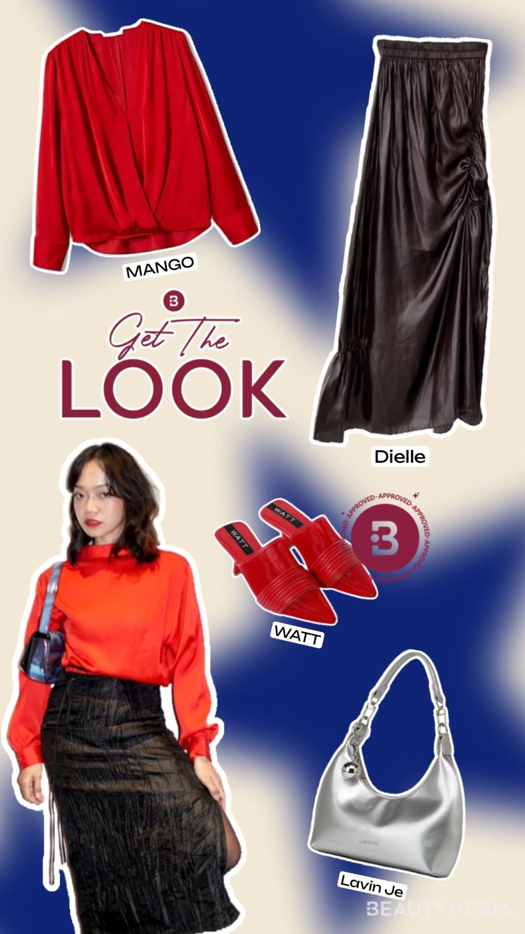 Get The Look: Inspirasi Outfit Pesta Bold Glam ala Fathia Izzati