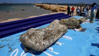 Penampakan Berhala yang Disembah Firaun, Ditemukan di Laut Alexandria Mesir