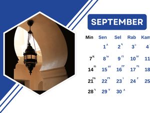 Kalender Hijriah September 2025, Bulan Kelahiran dan Wafat Nabi Muhammad Kalender Hijriah September 2025, Bulan Kelahiran dan Wafat Nabi Muhammad