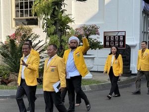 Bahlil Ungkap Isi Pertemuan Pengurus Inti Golkar dengan Prabowo di Istana