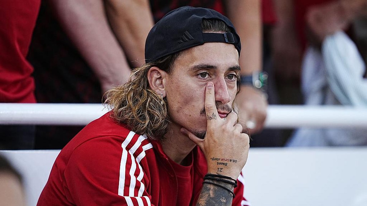 Kostas Tsimikas lagi diminati Liverpool (PA Images via Getty Images/Peter Byrne - PA Images)