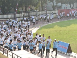 Le Minerale Running Squad Latih Ratusan Pelari Virgin Marathon di JRF 2025