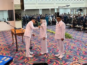 Nanda Indira Bastian Resmi Dilantik Jadi Bupati Pesawaran