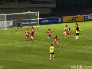 Semifinal Piala AFF Wanita U-16: Indonesia Tertinggal 0-2 dari Australia
