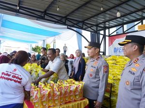 Polda Riau Hadirkan GPM di Pelalawan, 7 Ton Beras Habis Terjual Polda Riau Hadirkan GPM di Pelalawan, 7 Ton Beras Habis Terjual