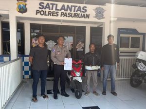 Motor Hilang di Jombang, Ketemu Lagi Saat Razia Polisi di Pasuruan Motor Hilang di Jombang, Ketemu Lagi Saat Razia Polisi di Pasuruan
