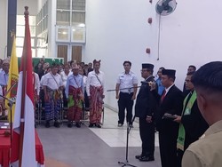 Mateldius Sanam Jabat Sekda Kupang Setelah 2 Tahun Kosong