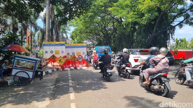Titik galian baru di Jalan TB Simatupang, Jakarta Selatan