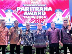 Bank Sumsel Babel Raih Juara 1 Paritrana Award 2024 Tingkat Provinsi