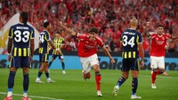 Fenerbahce kalah dengan agregat 0-1 dari Benfica di playoff Liga Champions 2025/26 (REUTERS/Pedro Nunes)