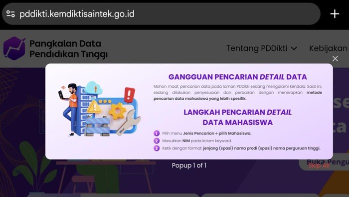 PDDikti Lagi Error? Begini Cara Mudah Cek Datamu dengan NIM