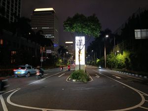 Massa Demo Kelompok Pelajar di Asia Afrika Bubar, Lalin Berangsur Normal Massa Demo Kelompok Pelajar di Asia Afrika Bubar, Lalin Berangsur Normal